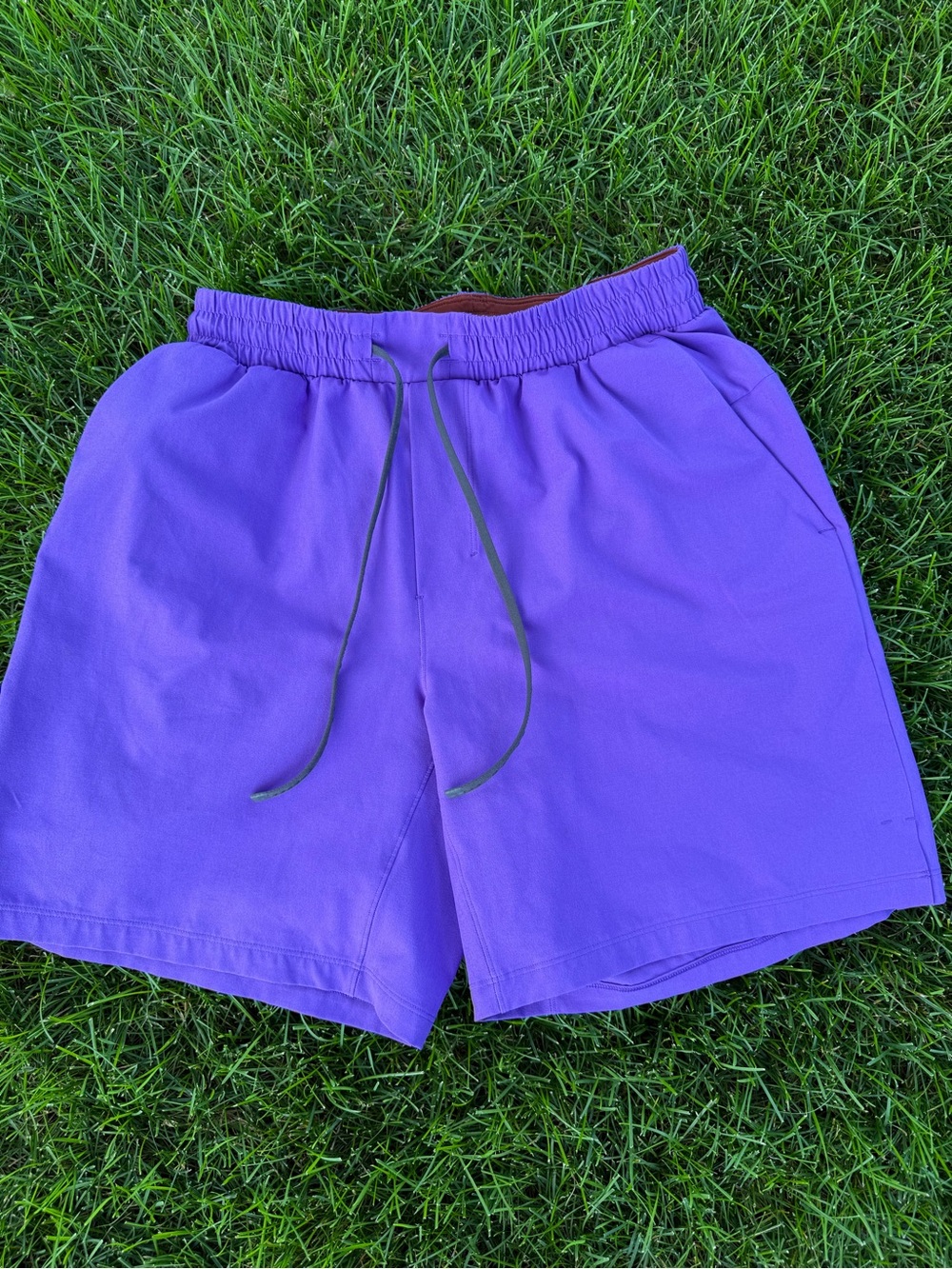 Lululemon Pool Short Swim Trunks Mens 7” Size S Purple